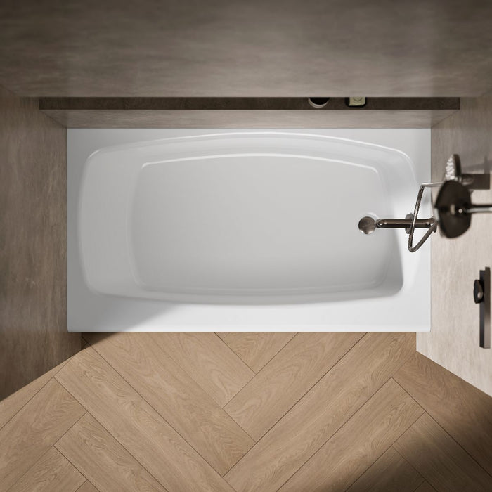 KOHLER K-746 Seaforth 54" x 30-1/4" alcove bath, right drain