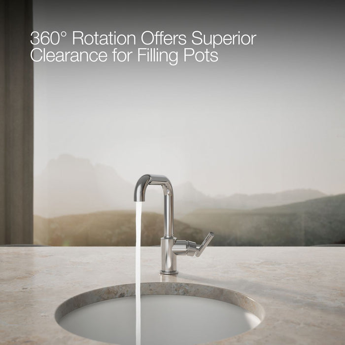 KOHLER K-7509 Purist Single-handle bar sink faucet