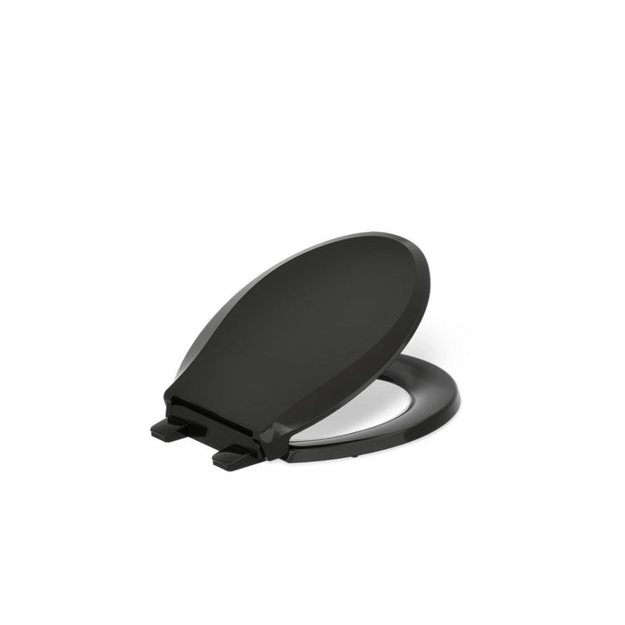 KOHLER K-75758-RL Cachet Nightlight ReadyLatch Quiet-Close round-front toilet seat