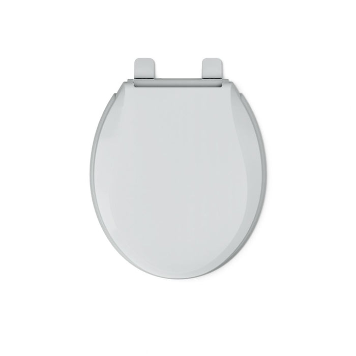 KOHLER K-75758-RL Cachet Nightlight ReadyLatch Quiet-Close round-front toilet seat