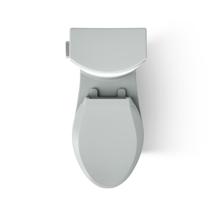 KOHLER K-75790 Persuade Two-piece elongated toilet with skirted trapway, dual-flush
