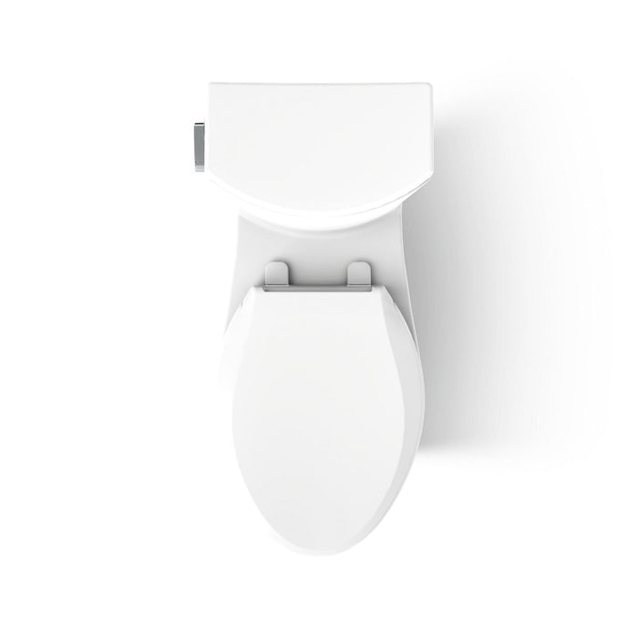 KOHLER K-75790 Persuade Two-piece elongated toilet with skirted trapway, dual-flush