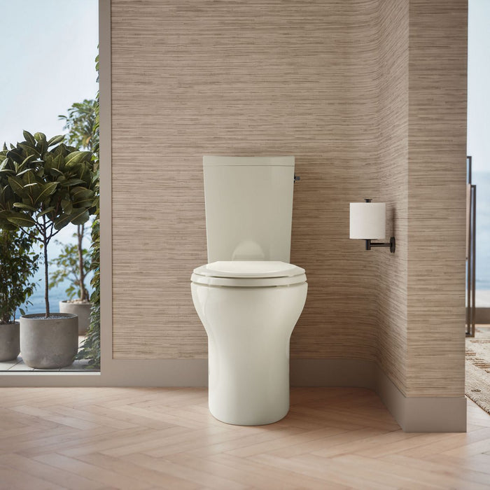 KOHLER K-75790-RA Persuade Two-piece elongated toilet with skirted trapway, dual-flush