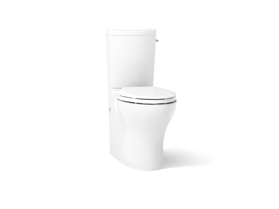 KOHLER K-75790-RA Persuade Two-piece elongated toilet with skirted trapway, dual-flush