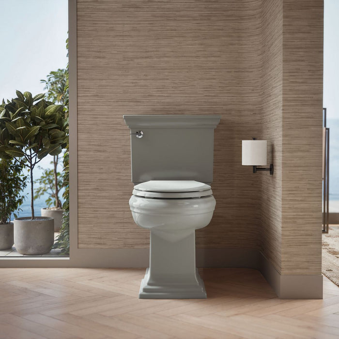 KOHLER K-75796-RL Cachet Nightlight ReadyLatch Quiet-Close elongated toilet seat