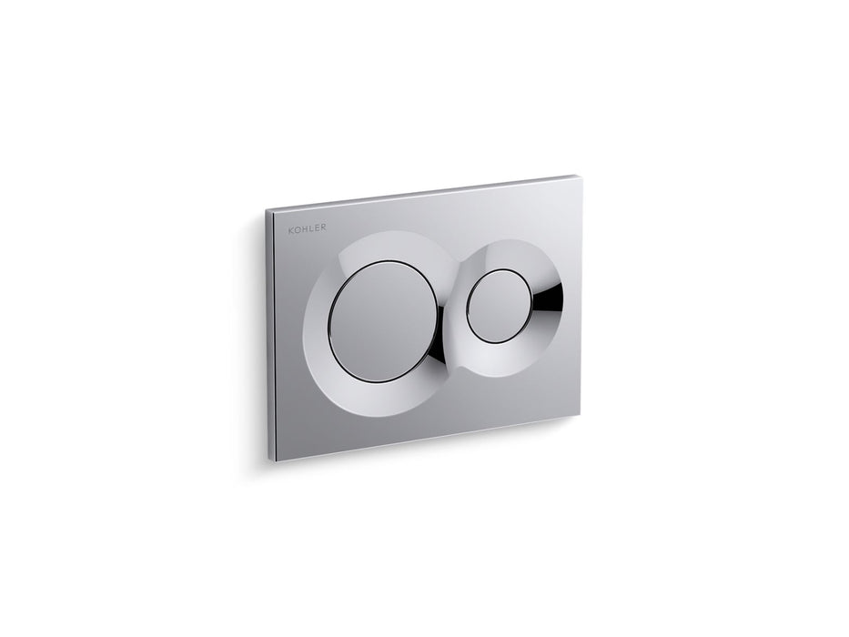 KOHLER K-75890 Lynk Flush actuator plate for 2"x 4" in-wall tank and carrier system