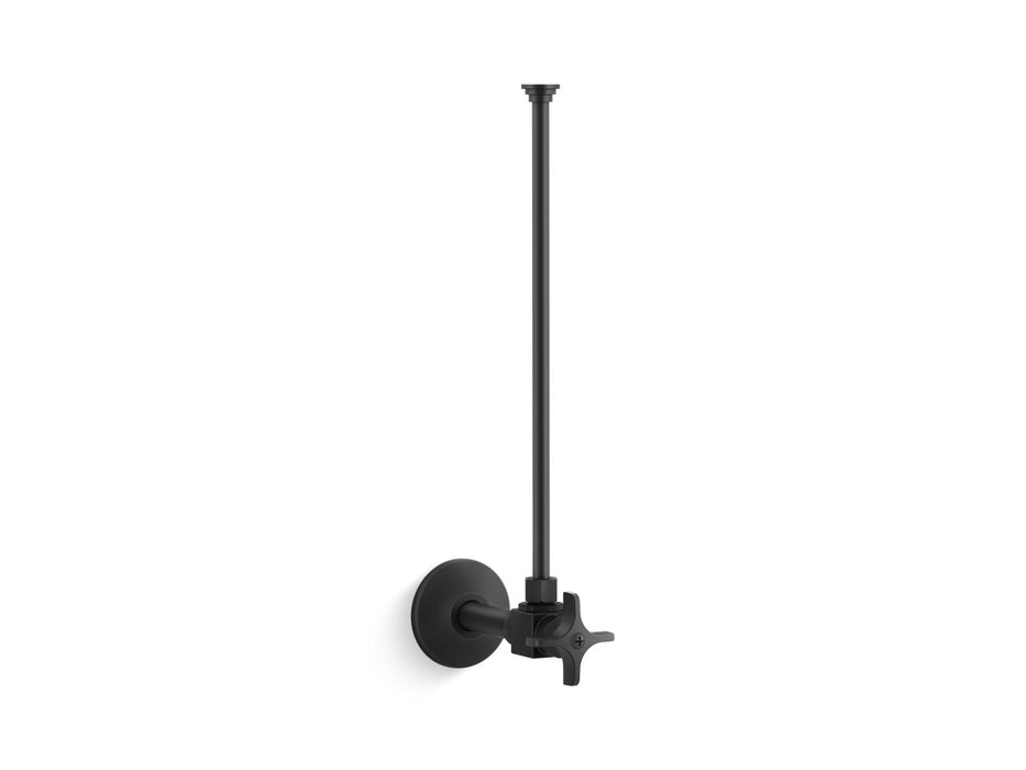 KOHLER K-7637 3/8" NPT angle supply with stop and annealed vertical tube