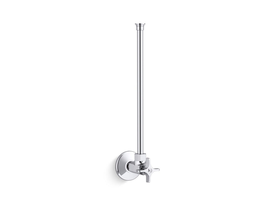 KOHLER K-7638 1/2" NPT angle supply with stop with cross handle and annealed vertical tube