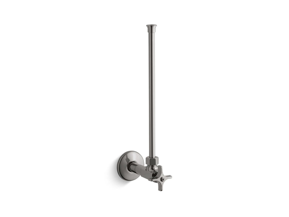 KOHLER K-7638 1/2" NPT angle supply with stop with cross handle and annealed vertical tube