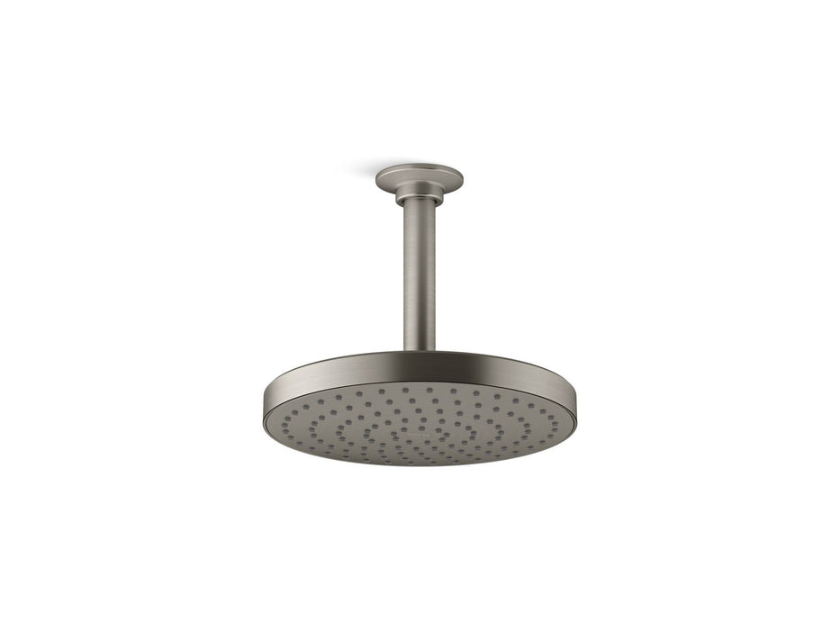 KOHLER K-76464 Awaken 8" 2.0 gpm rainhead, vibrant brushed nickel