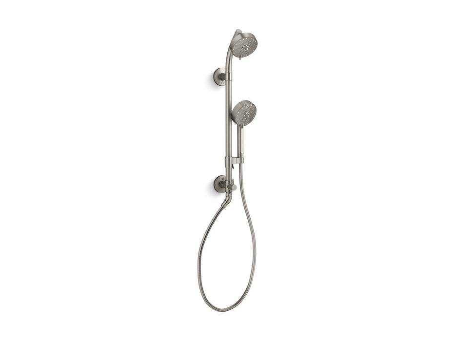 KOHLER K-76471 HydroRail-S shower column kit with Awaken(R), 2.0 gpm, vibrant brushed nickel