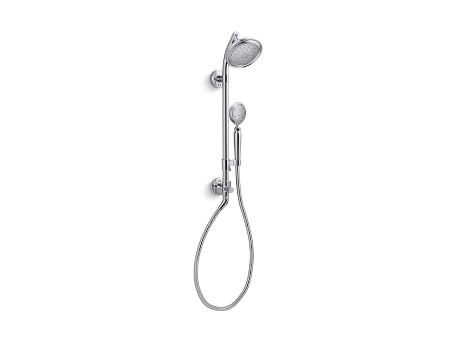 KOHLER K-76472 HydroRail-S Artifacts shower column kit with Artifacts(R), 2.0 gpm, polished chrome