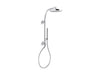 KOHLER K-76474 HydroRail-R Awaken Shift Ellipse Arch shower column kit with rainhead and 2.0 gpm handshower, polished chrome