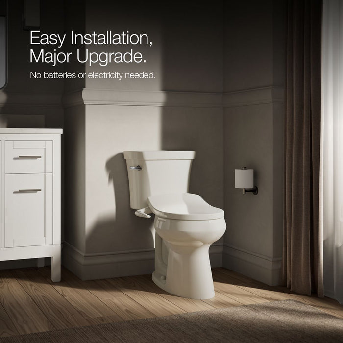 KOHLER K-76923 Puretide Quiet-Close round-front manual bidet toilet seat