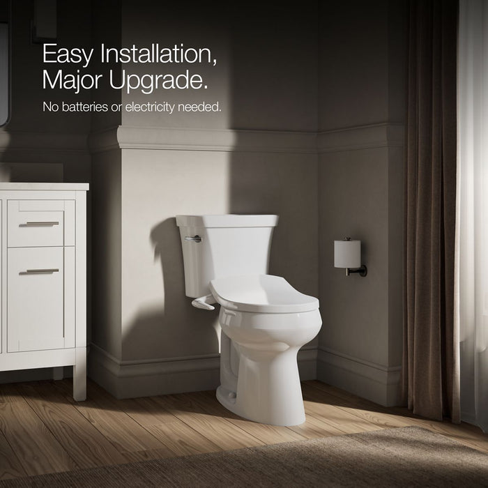 KOHLER K-76923 Puretide Quiet-Close round-front manual bidet toilet seat