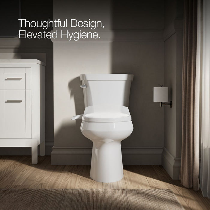 KOHLER K-76923 Puretide Quiet-Close round-front manual bidet toilet seat