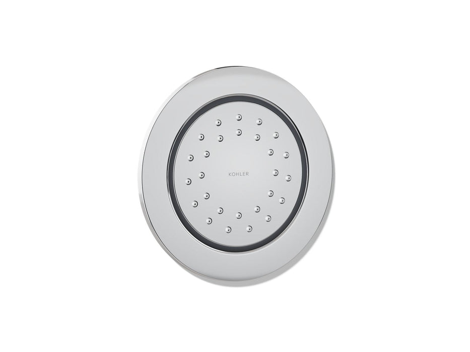 KOHLER K-77119 WaterTile Round 27-nozzle single-function body spray, 1.0 gpm, polished chrome