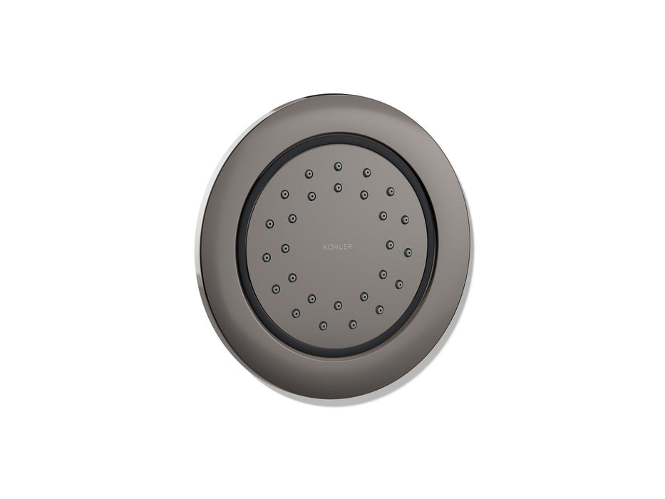 KOHLER K-77119 WaterTile Round 27-nozzle single-function body spray, 1.0 gpm, vibrant titanium