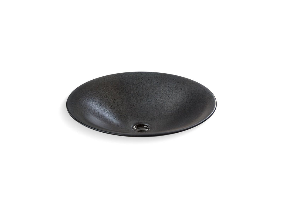 KOHLER K-77714 Carillon 17-1/2" round drop-in bathroom sink, no overflow