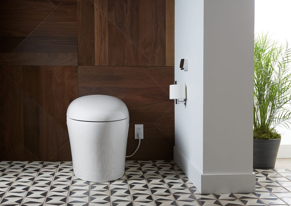 KOHLER K-77780-0 K-77780 Karing One-piece Elongated Smart Toilet, 1.08 GPF, white - view 2