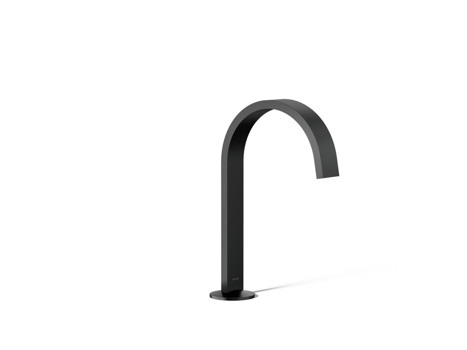 KOHLER K-77968 Components Bathroom sink faucet spout with Ribbon design, 1.2 gpm