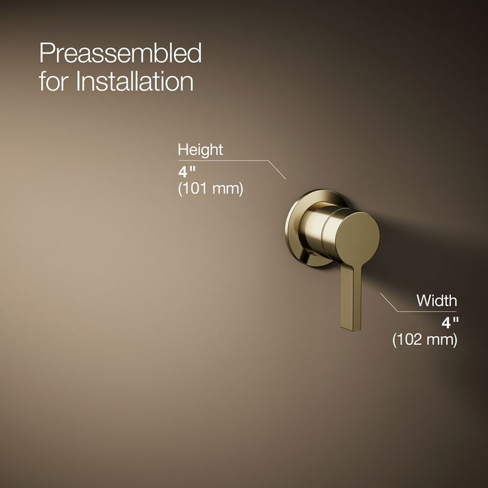 KOHLER K-77980-4 Components Wall-mount bathroom sink faucet handle