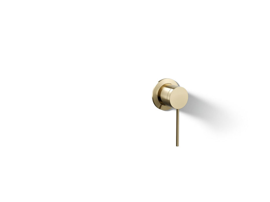 KOHLER K-77980-4A Components Wall-mount bathroom sink faucet handle, vibrant french gold