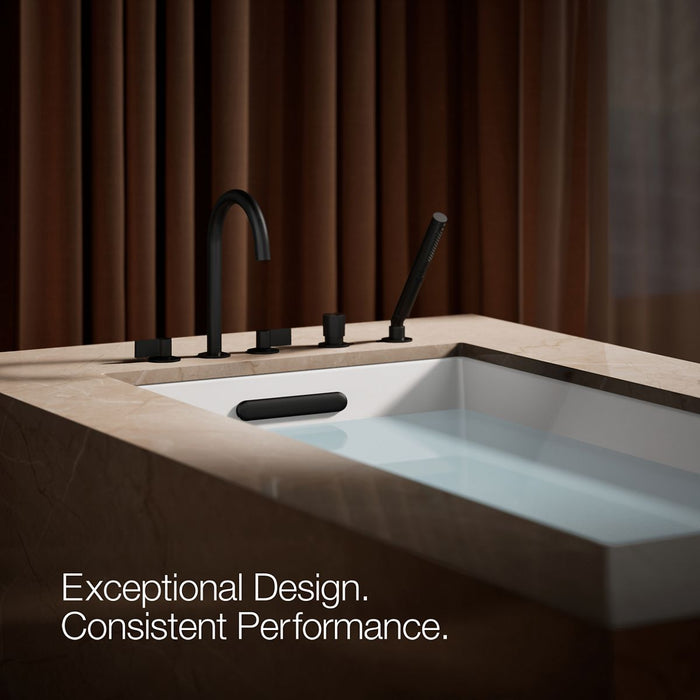 KOHLER K-77989 Components Deck-mount handshower holder and two-way diverter valve