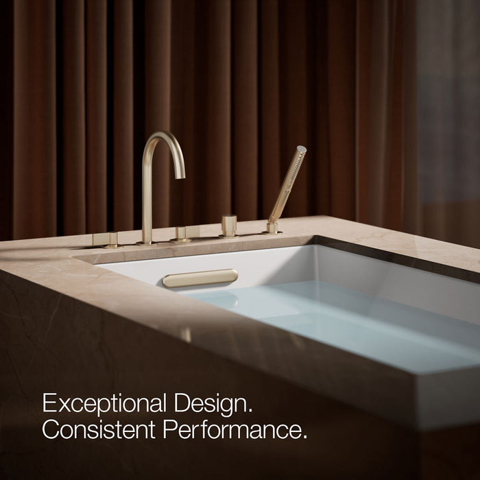 KOHLER K-77989 Components Deck-mount handshower holder and two-way diverter valve