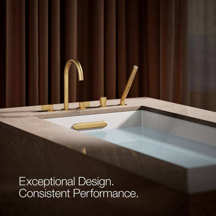KOHLER K-77989 Components Deck-mount handshower holder and two-way diverter valve