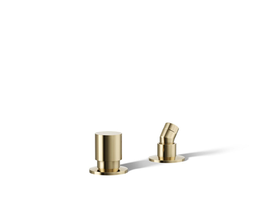 KOHLER K-77989 Components Deck-mount handshower holder and two-way diverter valve