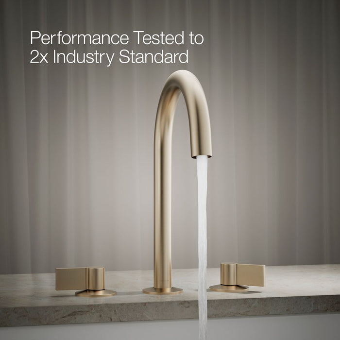 KOHLER K-77990-4 Components Deck-mount bath faucet handles with Lever design