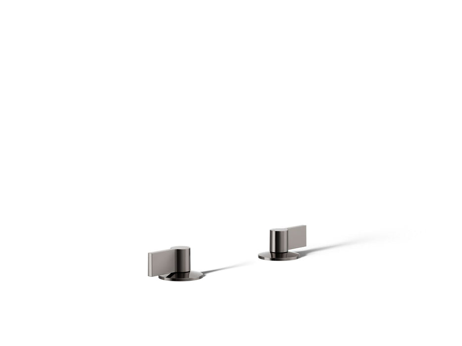 KOHLER K-77990-4 Components Deck-mount bath faucet handles with Lever design