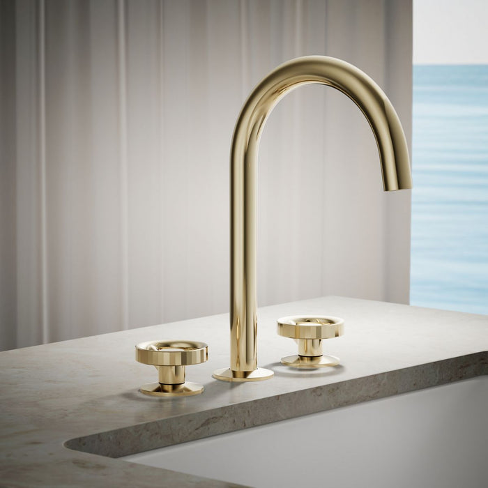 KOHLER K-77990-9 Components Deck-mount bath faucet handles with Industrial design