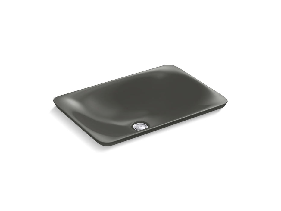 KOHLER K-7799 Carillon 21-1/4" rectangular drop-in bathroom sink, no overflow