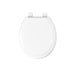 KOHLER K-78052-RL Rutledge ReadyLatch Quiet-Close round-front toilet seat, white - view 2