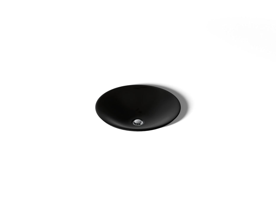 KOHLER K-7806 Carillon 17-3/4" round drop-in bathroom sink, no overflow