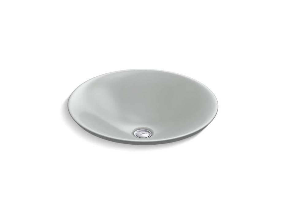 KOHLER K-7806 Carillon 17-3/4" round drop-in bathroom sink, no overflow