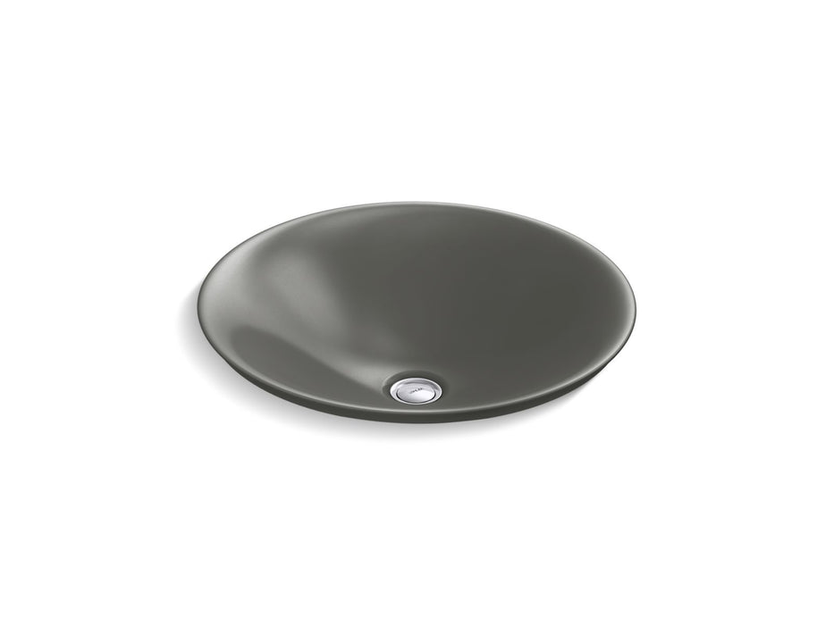 KOHLER K-7806 Carillon 17-3/4" round drop-in bathroom sink, no overflow