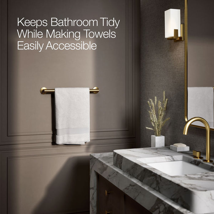 KOHLER K-78372 Components 18" towel bar