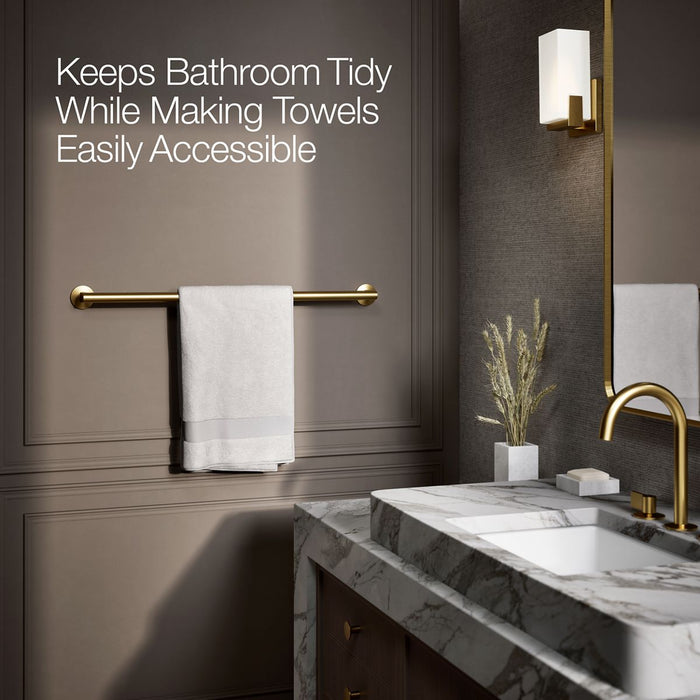 KOHLER K-78374 Components 30" towel bar