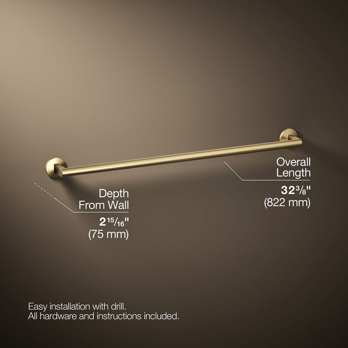 KOHLER K-78374 Components 30" towel bar