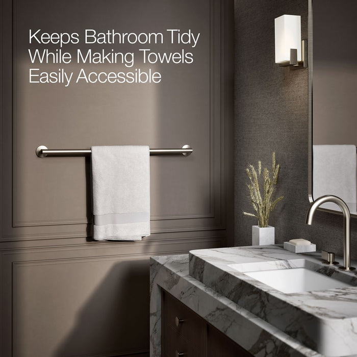 KOHLER K-78374 Components 30" towel bar
