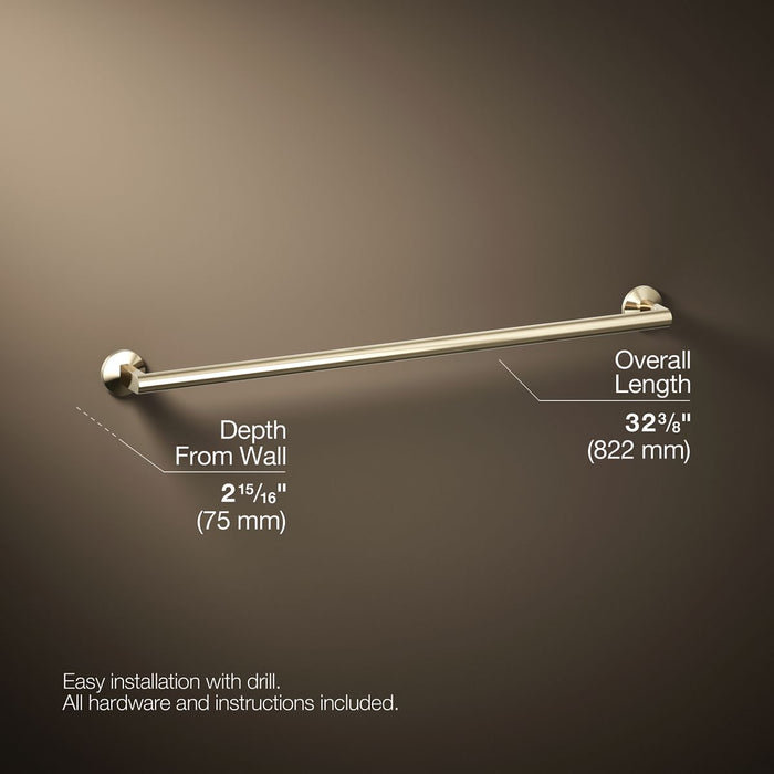 KOHLER K-78374 Components 30" towel bar