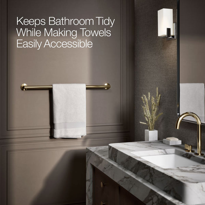 KOHLER K-78374 Components 30" towel bar