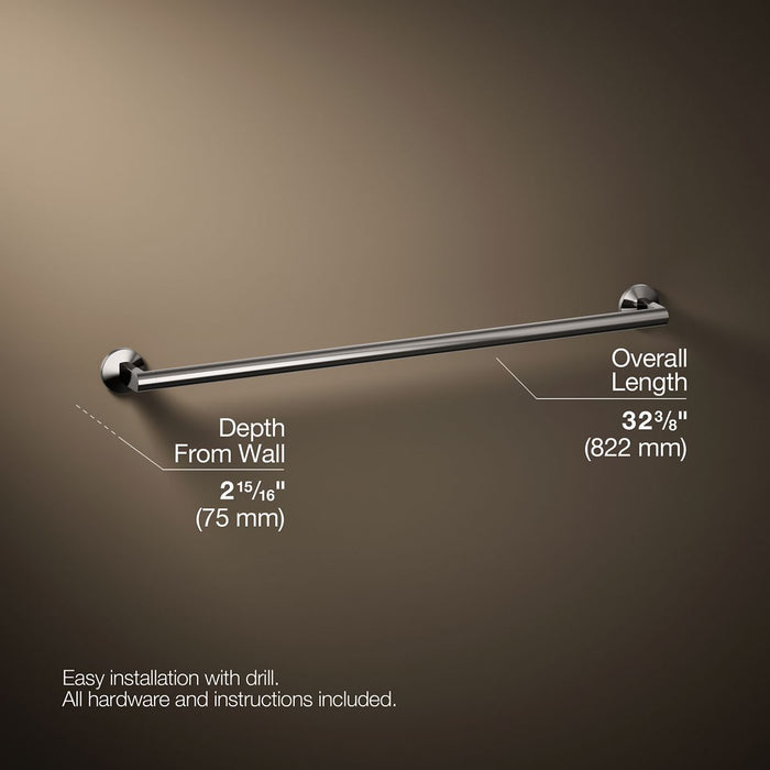 KOHLER K-78374 Components 30" towel bar