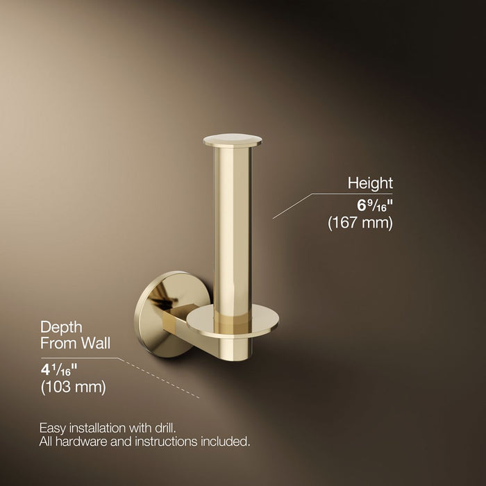 KOHLER K-78383 Components Vertical toilet paper holder