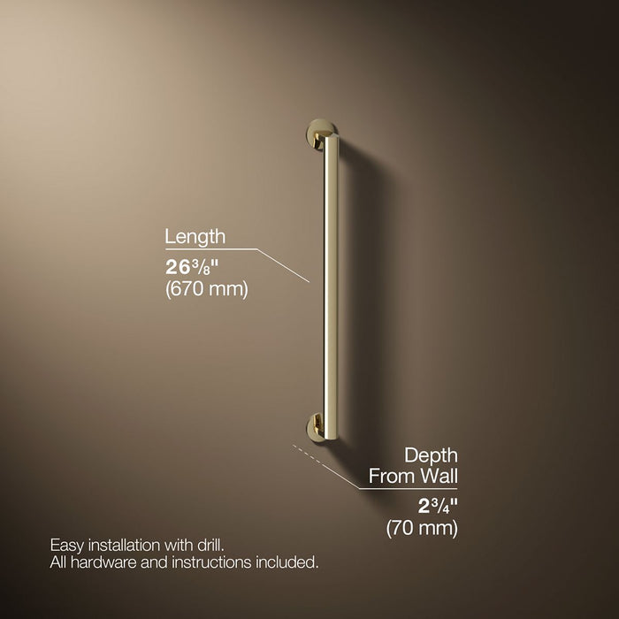 3/4 view of product with dimensions