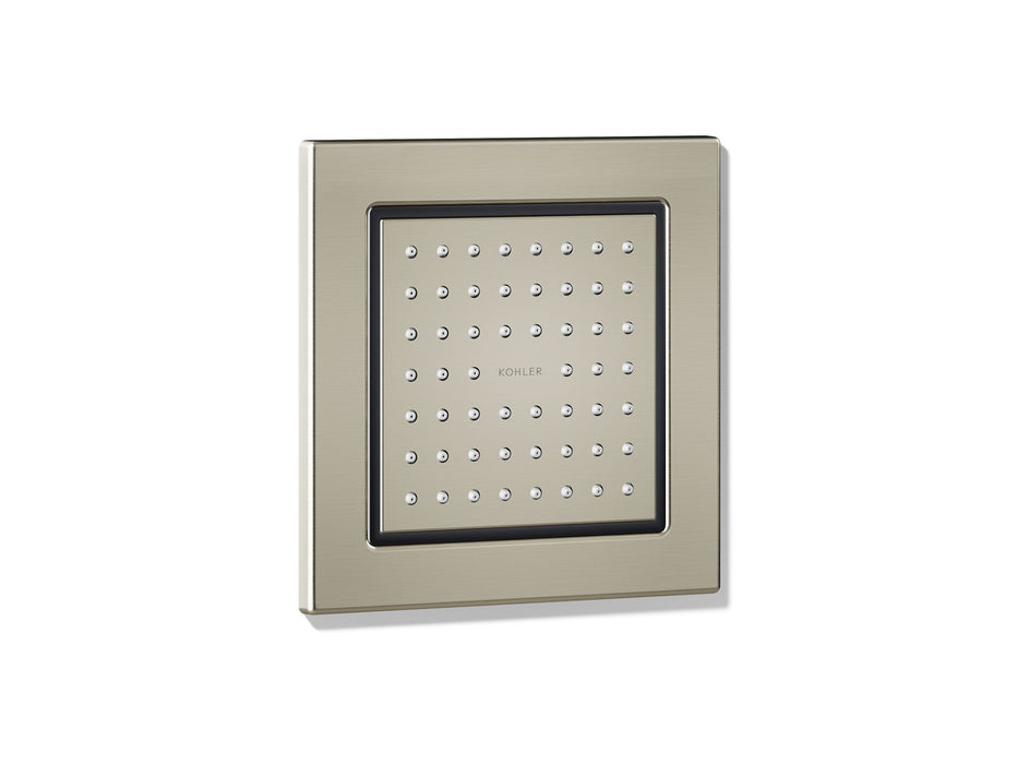 KOHLER K-8002 WaterTile Square 54-nozzle single-function body spray, 2.5 gpm