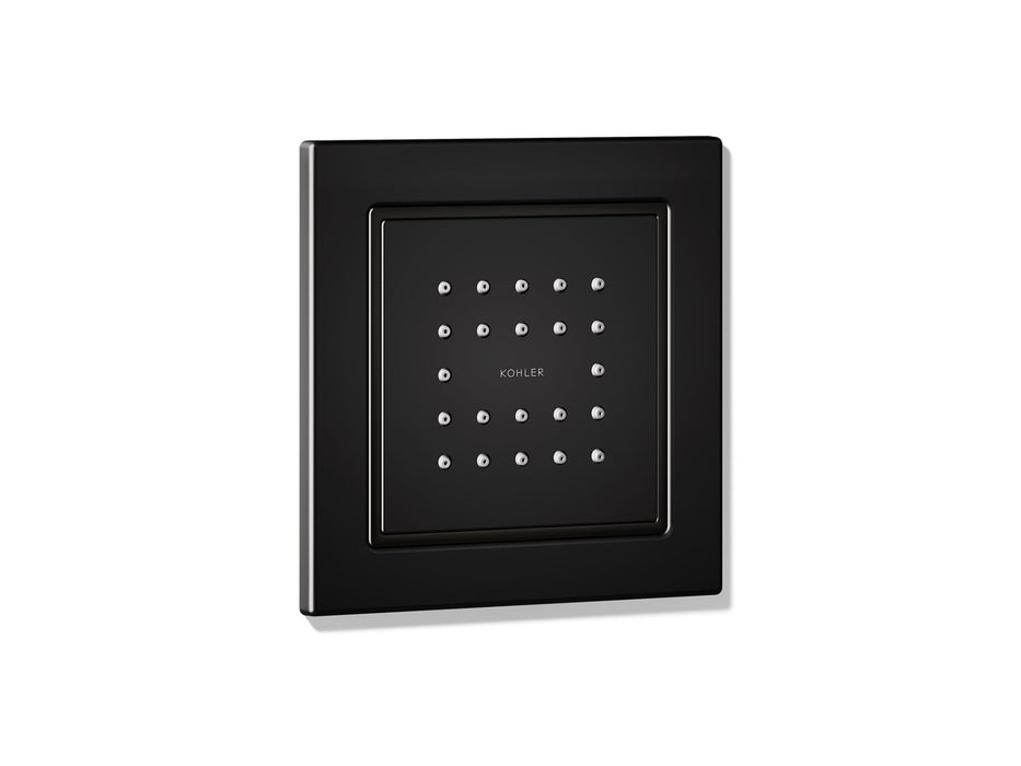 KOHLER K-8003 WaterTile Square 22-nozzle single-function body spray, 2.5 gpm